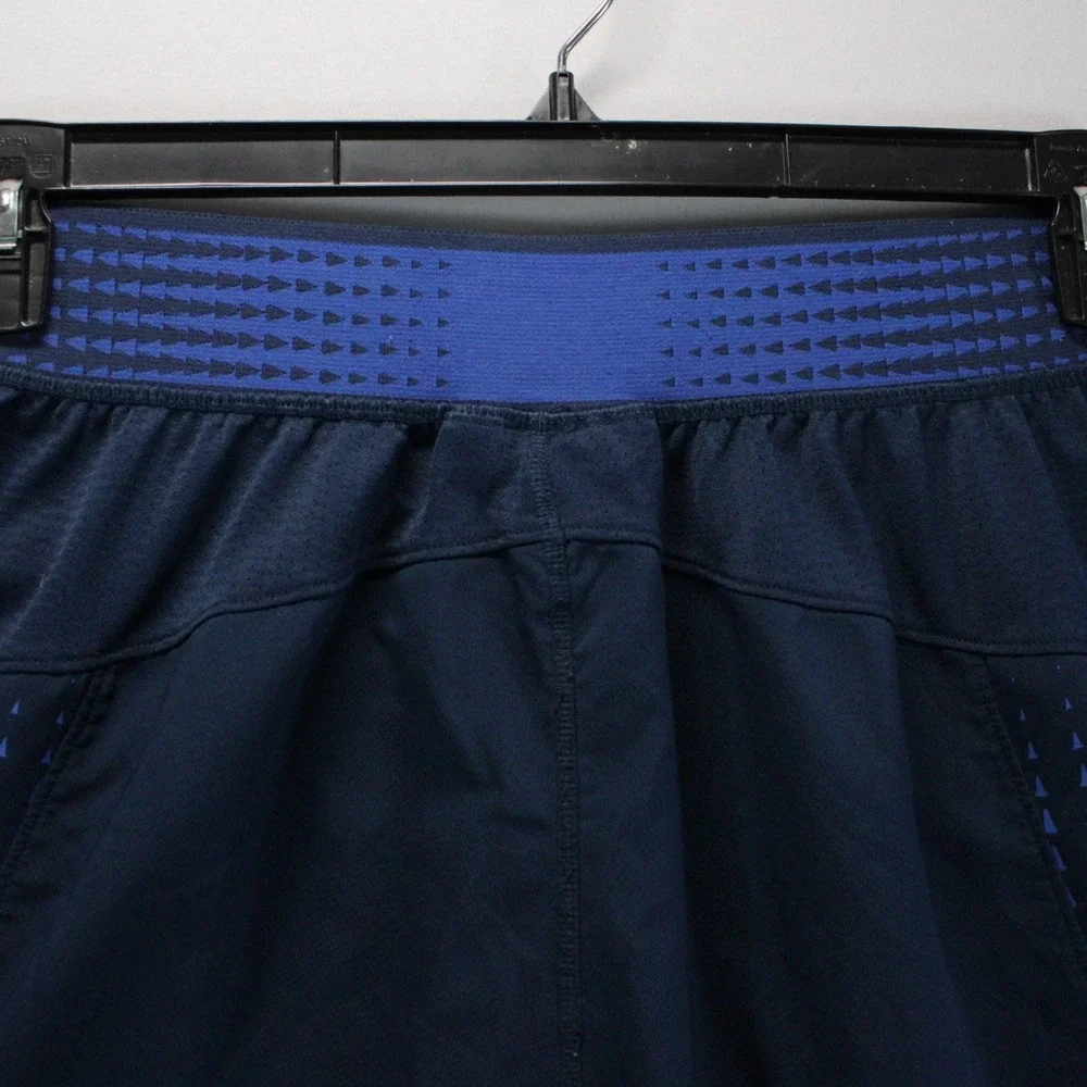 Under Armour NFL Combine Authentic Shorts Navy Blue Mens SM/P Football Athlete
